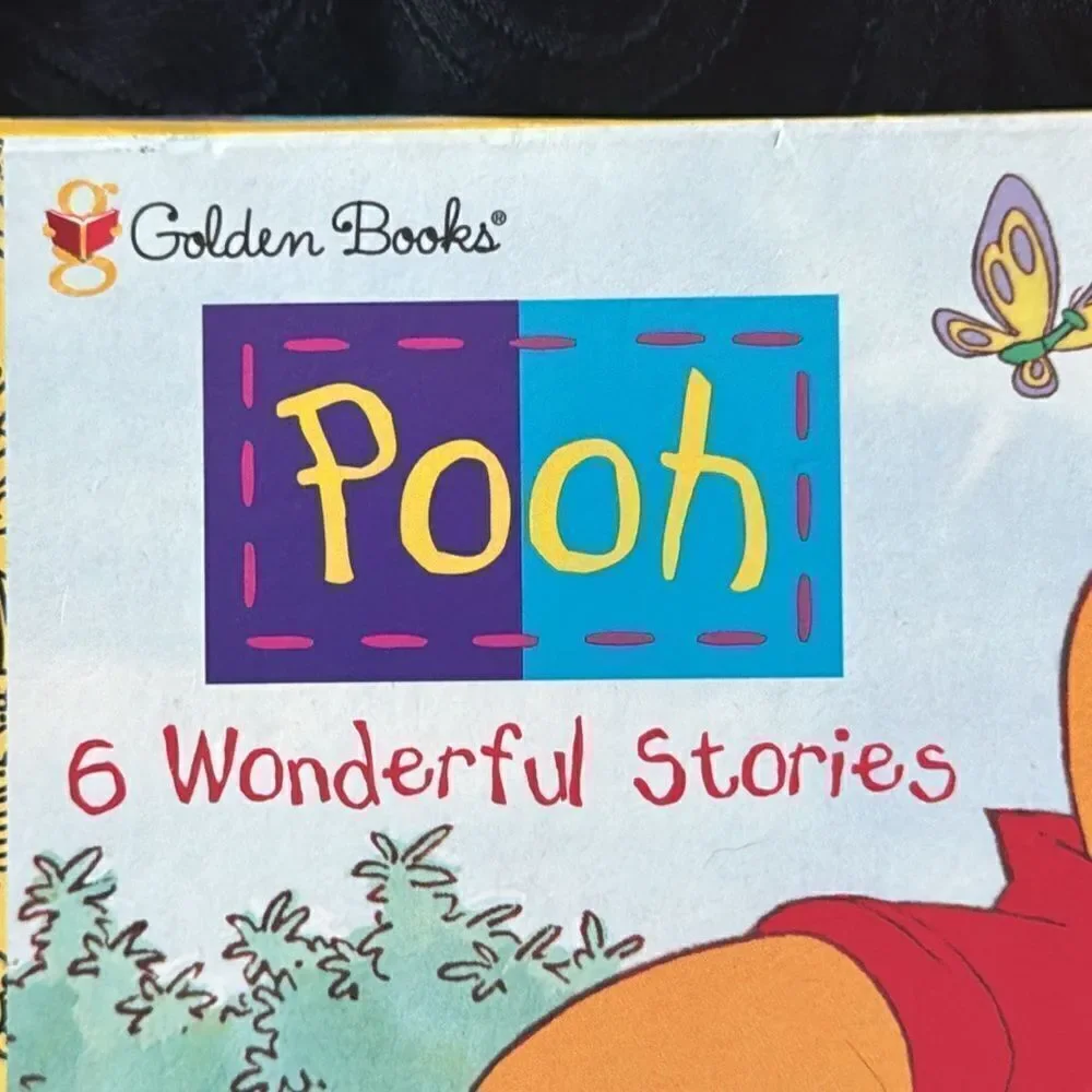 Vintage Disney POOH golden books set